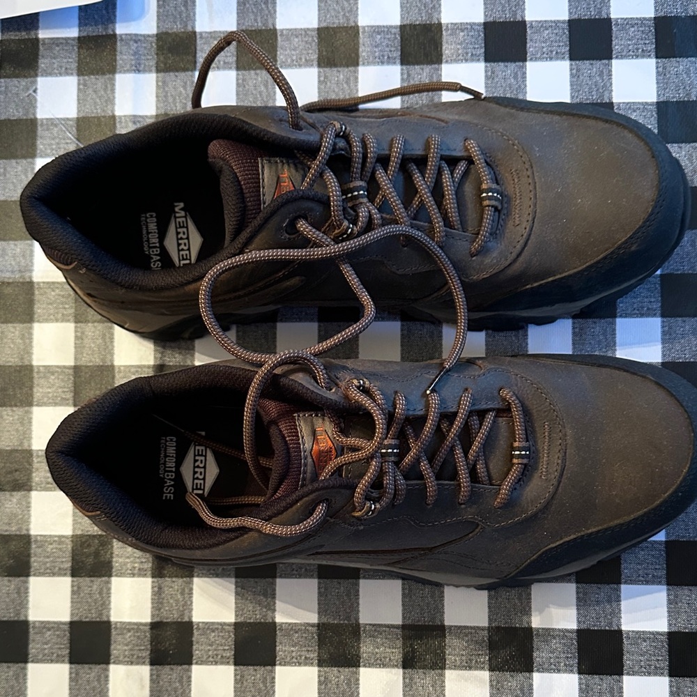 Merrell Work MOAB Speed 2.0 Low LX Carbon Toe Waterproof worn once 13 wide